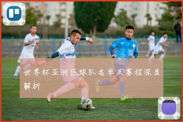 世界杯亚洲区球队名单及赛程深度解析