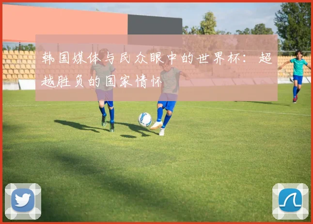 韩国媒体与民众眼中的世界杯：超越胜负的国家情怀